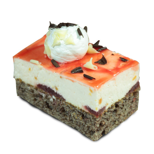 Blutorangen-Himbeer-Schnitte