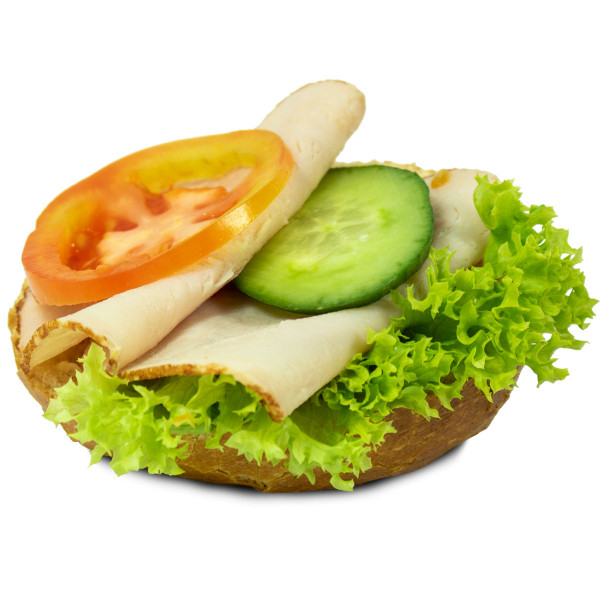 Belegtes Brötchen