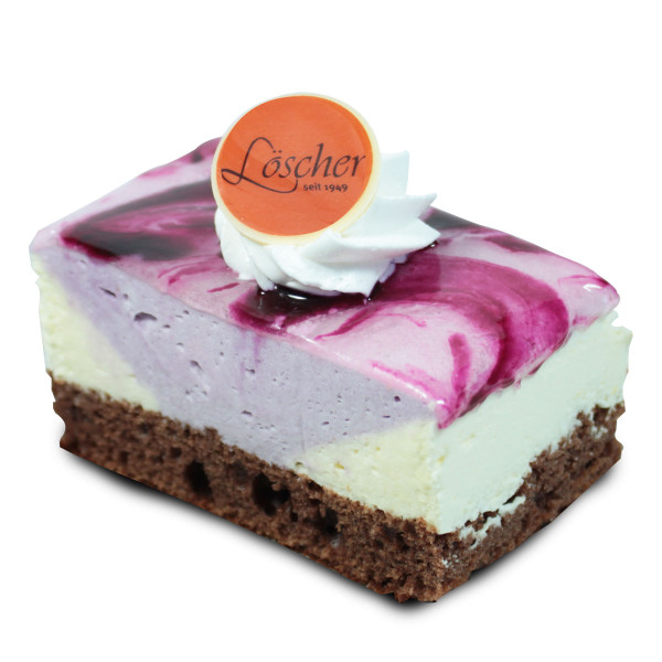 HAUSSCHNITTE: Lavendel-Lemon-Sahneschnitte