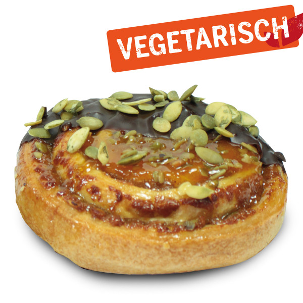 Zimt-Kürbis-Schnecke