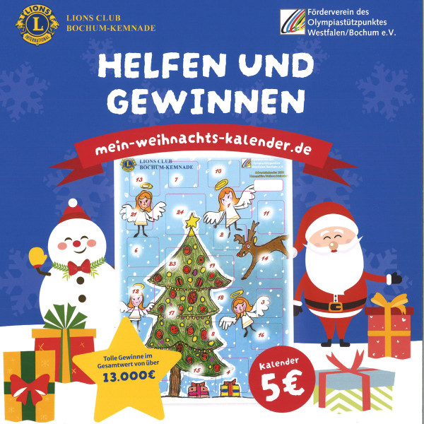 Adventskalender 2024 LIONS CLUB