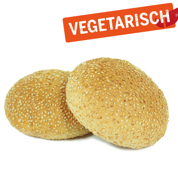 10 Burger-Brötchen Sesam-Brioche / Set