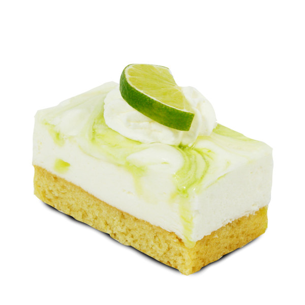 Limetten-Sahneschnitte