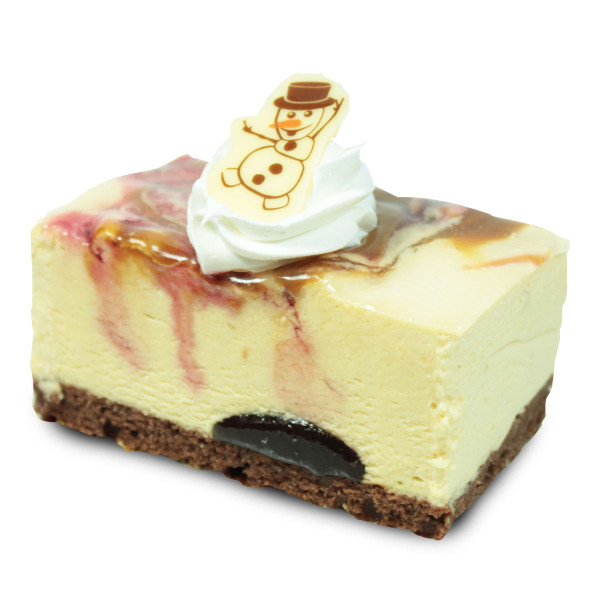 Toffee-Pflaumen-Sahneschnitte