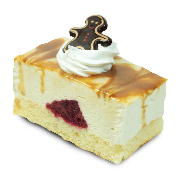 Lebkuchen-Sahneschnitte